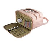 Neceser de Viaje, Neceser, Neceser portátil for cosméticos | Organizador de neceseres de Maquillaje de Gran Capacidad, Estuche de Viaje Organizador de neceseres de Maquillaje portátil