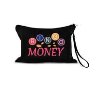 Neceser de viaje para amantes del bingo para mujeres y hombres, amantes del casino, regalo de Navidad, cumpleaños, para fanáticos del bingo y jugadores de juegos de azar, Bolsa de bingo 1-2