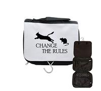 Neceser de viaje para colgar Change The Rules, Negro , talla única
