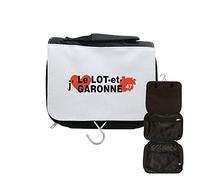Neceser de viaje para colgar Je aime Le Lot et garonne, Negro , talla única