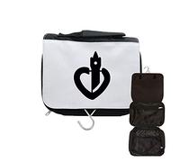 Neceser de viaje para colgar Nord Pas de Calais, Negro , talla única