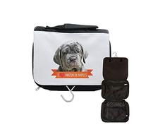 Neceser de viaje para colgar por la mañana de Nápoles, Negro , talla única