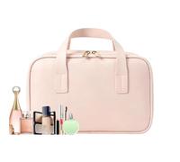 Neceser De Viaje para Maquillaje Organizador Impermeable con 7 | Bolsa de Artículos de y Aseo para Brochas, Pintalabios, Espejo y Protector Solar