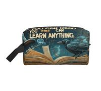 Neceser de Viaje para Mujer y Hombre: Neceser Impermeable para cosméticos, neceseres, Organizador de Accesorios. Si Sabes Leer.