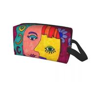Neceser de Viaje Personalizado de Pablo Picasso Chica Ante el Espejo for Mujer, Organizador de Maquillaje y artículos de tocador, Kit de Belleza for Mujer(Color10)