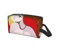 Neceser de Viaje Personalizado de Pablo Picasso Chica Ante el Espejo for Mujer, Organizador de Maquillaje y artículos de tocador, Kit de Belleza for Mujer(Color15)