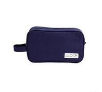 Neceser de viaje portátil resistente al agua con múltiples compartimentos para maquillaje y artículos de tocador, diseño ligero para un fácil embalaje y transporte, como lo muestra la imagen, Is green