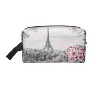 Neceser de viaje Summer in Paris Neceser de viaje personalizado Summer in Paris Bolsa de maquillaje de viaje de gran capacidad con cremallera Neceser de viaje portátil de varios estilos, idea de regal