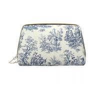 Neceser de Viaje Toile De Jouy, Organizador Vintage francés de Maquillaje y cosméticos for Mujer, Estuche de Almacenamiento de Belleza(Color 13)