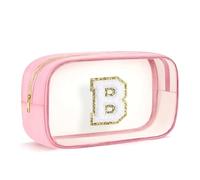 Neceser de Viaje Transparente para Mujeres - Regalos para Adolescentes Neceser de Maquillaje Personalizado para Mujer Ideas para Regalar a Niñas de 10 11 12 13 14 15 16 Años