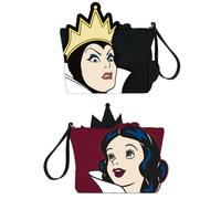 CERDÁ Neceser Disney Blancanieves rojo – Estuche de maquillaje con asa muñequera