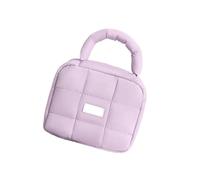 Neceser elegante y funcional para viajes, adecuado para almacenar artículos, aceites y perfumes, bolsa de poliéster de uso diario, Purple, Talla única
