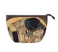 Neceser Gustav Klimt El Beso - Artis Orbis, carbón, 25x8x6 cm, Neceser de Maquillaje
