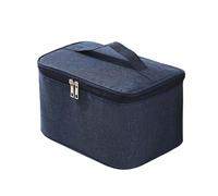 Neceser Hombre Neceser de Viaje Negocios for Hombre, Neceser Doble Capa Gran Capacidad, Almacenamiento Tela Oxford, Bolso portátil, 1 ud Neceser Viaje(Blue)
