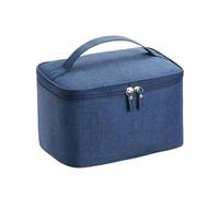 Neceser Hombre Neceser de Viaje Negocios for Hombre, Neceser Doble Capa Gran Capacidad, Bolso portátil Almacenamiento Tela Oxford for cosméticos, 1 ud Neceser Viaje(1pc Dark Blue)