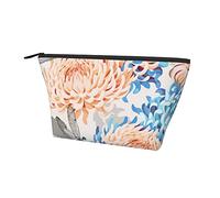 Neceser Impermeable Oxford para cosméticos, Arte Chino, Margarita Azul, Gran Capacidad, Bolsa de Maquillaje con Cremallera, Regalo Ideal para niñas, Mujeres, artículos de tocador de Lujo, lápiz, SOP
