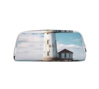 Neceser Light House para Mujer y Hombre, Neceser de Viaje, Bolso estético, Estuche Grande para lápices