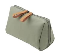 Neceser Maquillaje Bolsa de Almacenamiento Nailon for Mujeres y niñas, pequeña Bolsa Maquillaje con separada, Viaje for cosméticos, Mini Bolso Impermeable(Green)