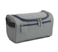 Neceser Maquillaje Bolsa de almacenamiento portátil de poliéster con cremallera for hombres, organizador de artículos de tocador for mujeres, bolsa de cosméticos de viaje colgante, bolsa de lavado imp