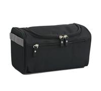 Neceser Maquillaje Bolsa de almacenamiento portátil de poliéster con cremallera for hombres, organizador de artículos de tocador for mujeres, bolsa de cosméticos de viaje colgante, bolsa de lavado imp