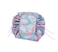 Neceser Maquillaje Bolsa de cosméticos de Viaje, Organizador de Maquillaje, Neceser Femenino, portátil, Impermeable, for artículos de tocador y Belleza(Flamingo)
