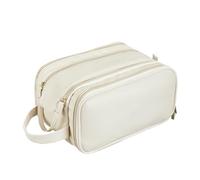 Neceser Maquillaje Bolsa de cosméticos portátil, Bolsa de Aseo con Doble Cremallera, Bolsa de Almacenamiento portátil, Bolsa de cosméticos Multifuncional (Color : C, Size : F)