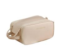 Neceser Maquillaje Bolsa de Maquillaje portátil con Doble Cremallera, Bolsa de Maquillaje Retro de Gran Capacidad, Almacenamiento y Acabado de cosméticos (Color : C, Size : F)