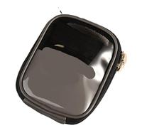 Neceser Maquillaje Bolsa De Viaje For Cosméticos, Minibolsa Portátil Impermeable For Guardar Pintalabios Y Cosméticos, Bolso De Mano Multifuncional.(Black)
