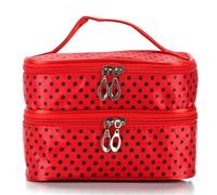 Neceser Maquillaje Caja de Belleza de Doble Capa Kit de Aseo Maquillaje Artista Bolsa Mujeres Maquillaje Cosmético Bolsa Organizador Travel Necess necesarias Necessirire Neceser (Color : 6)