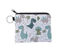 Neceser Maquillaje Lindo Dinosaurio Monedero para Niños,Neceser De Maquillaje,Neceser Pequeño con Cremallera,Portátiles Neceser Mujer,Monedero Pequeño con Cremallera,Bolsa Maquillaje Impresa