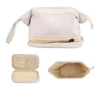 Neceser Maquillaje Mujer - Neceser Viaje Mujer - Bolsa Maquillaje Organizador Cosméticos, Makeup Bag con Compartimentos para Productos de Cuidado y Almacenaje para Pinceles - 25x16x15cm