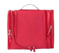 Neceser Maquillaje Multi-Function Women Cosmetic Bag Travel Men Makeup Wash Waterproof Large Capacity Storage Beautician(Red)
