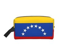 Neceser multifuncional de viaje con bandera de Venezuela, bolsa de almacenamiento diario y fitness para cosméticos, papelería y más