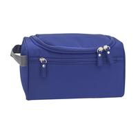 Neceser ONEGenug Impermeable Bolsa De Aseo Bolsa De Viaje Bolsa de cosmético Maquillaje Organizador con Gancho Consistente Para Hombres/Mujeres/Niños (azul oscuro)