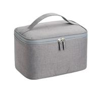 Neceser Organizador de Maquillaje Large-Capacity Cosmetic Bag Travel Convenient Toilet Bag Men's Outdoor Travel Storage Bag Waterproof Women Makeup Case(Grey)