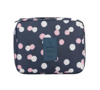 Neceser Organizador de Maquillaje Waterproof Cosmetic Bag For Women Packing Cubes For Travel Large Capacity Makeup Bag Travel Organizer Toiletry Wash Storage Bags(Tibetan Blue Flower)