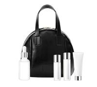 Neceser Organizer, Tote de viaje con concha, bolso bonito para maquillaje | para casa, hotel, camping, viajes, ir al gimnasio y vacaciones, Negro , Fare riferimento alla descrizione, Consulte la