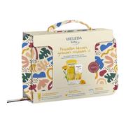 Neceser para bebé con champú y crema para el cambio de pañales de Weleda
