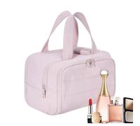 Neceser para mujer - de aseo grande de apertura ancha, bolsos de mano para mujer, de almacenamiento de cosméticos para viaje, champú, rosa y , Refer to description, Unisex