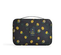 Neceser para regalo, organizador de cosméticos con diseño portátil y almacenamiento multicompartimento, bolsa de aseo de viaje colgante (24
