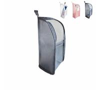Neceser para Viaje,Hombres Y Mujer Organizador Plegable Y De Viaje,Bolsa De CosméTicos De Pie,Neceser PortáTil,para Makeup, Champú Y ArtíCulos (Gris)