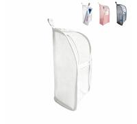 Neceser para Viaje,Hombres Y Mujer Organizador Plegable Y De Viaje,Bolsa De CosméTicos De Pie,Neceser PortáTil,para Makeup, Champú Y ArtíCulos (Blanco)