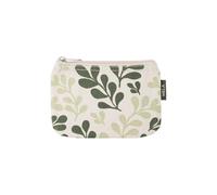 Neceser pequeño de algodón orgánico - Neceser y neceser de maquillaje, estuche de maquillaje y estuche para lápices, para mujeres, hombres y niños, compacto, vegano, con estampado, carbón, Breite: 18