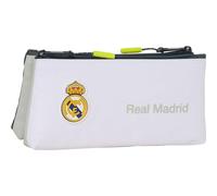 Neceser pequeño Doble Real Madrid equipación 25/26 para Colegio y Viaje - Neceser pequeño Doble Real Madrid con Dos Compartimentos para Aseo y Accesorios