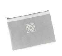 Neceser Plano Panot Barcelona Gris, Estuche para Maquillaje y Cosméticos, 25cm