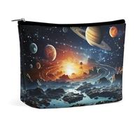 Neceser portátil con Estampado de Estrellas y Gala