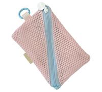 Neceser portátil de malla para monedas, ligero y práctico, para cambiar objetos pequeños organizados para la escuela o uso diario, cosméticos compactos, a, Mass Beauty