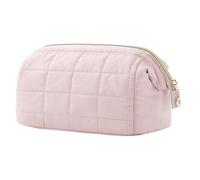 Neceser portátil de viaje, 23 x 15 x 11,5 cm, impermeable, con forma de nube, organizador de cosméticos con relleno de algodón de seda de gran capacidad, Pink, Refer to description, Unisex