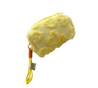 Neceser portátil en Forma de corazón, tamaño Compacto, Tela de Felpa, Maquillaje, Ideal para Mochila, Traje de Viaje para Llevar a Mano