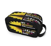 Neceser portátil My Greatest Blessings Call Me Mom Nana, bolsa de viaje multifunción, bolsa de cosméticos bolsa de almacenamiento para mujeres, hombres, niños y niñas, multicolor